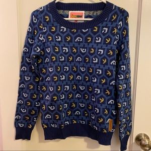 Tipsy Elves Chanukah Dreidel Sweater sz S